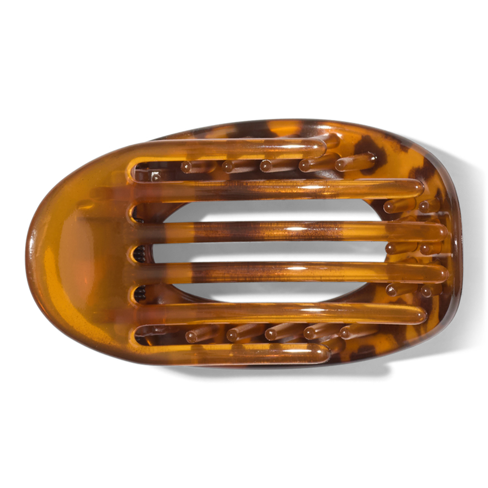 Tortoise Cloud Flat Claw Clip - Small