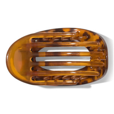 Tortoise Cloud Flat Claw Clip - Small