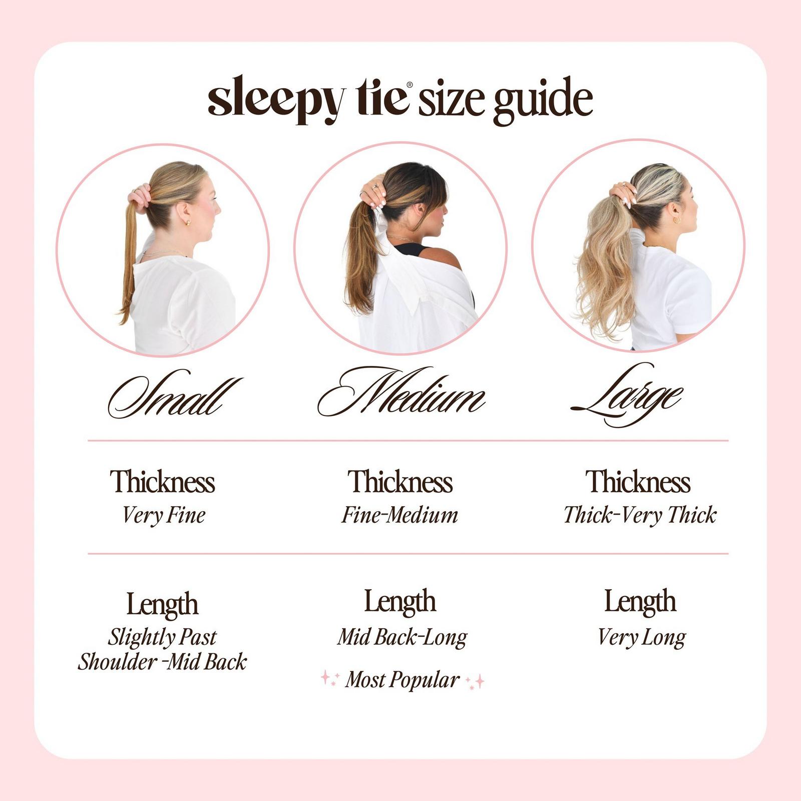 Sleepy Tie Midnight - Medium