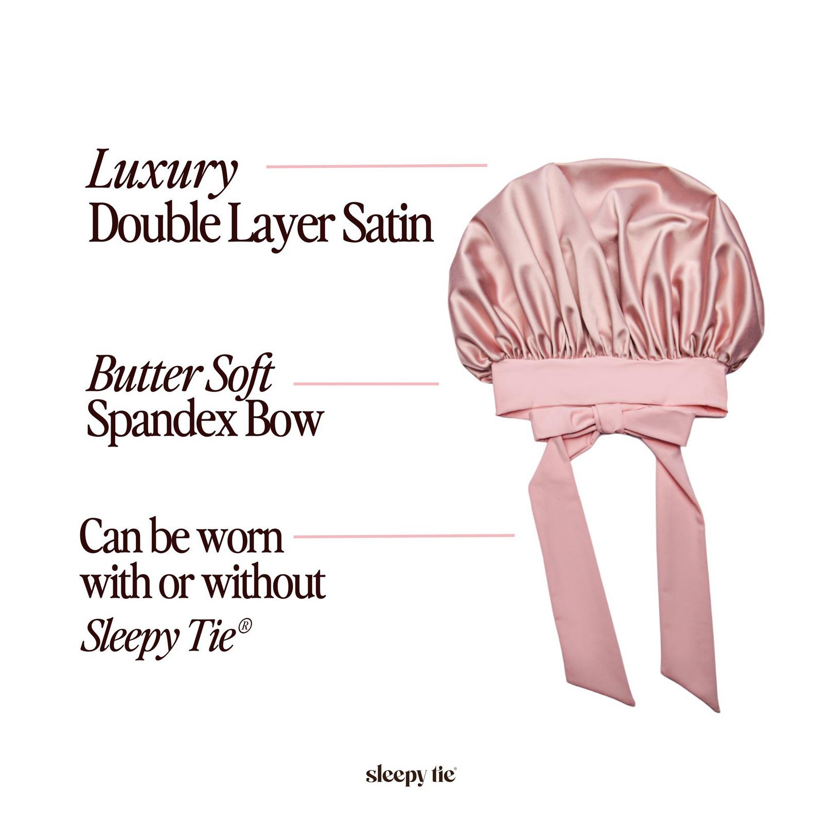 Satin Sleep LuxeBonnet - Blush