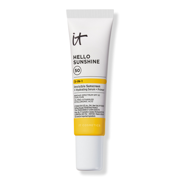 IT Cosmetics Travel Size Hello Sunshine Invisible Face Sunscreen SPF 50 #1