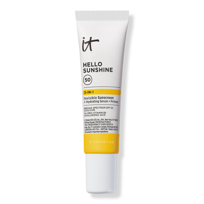 IT Cosmetics Travel Size Hello Sunshine Invisible Face Sunscreen SPF 50