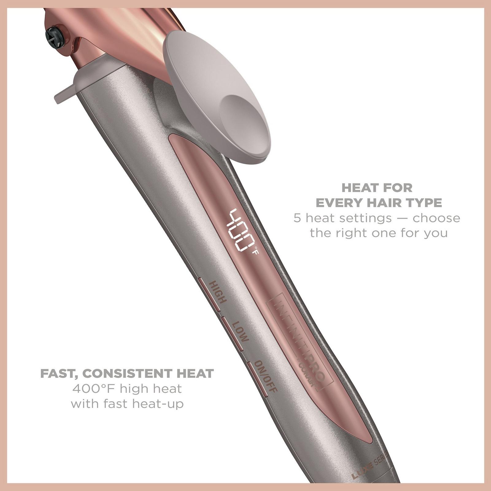 XL Luxe Digital Series by Conair Rose Gold Titanium Curling Iron - 1.0 inch