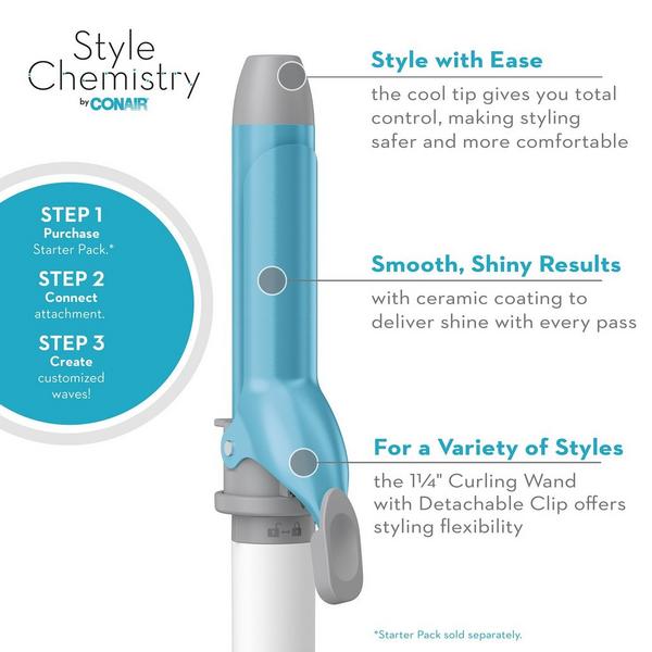 Conair Style Chemistry by Conair Customized Waves Curling Wand Attachment #5