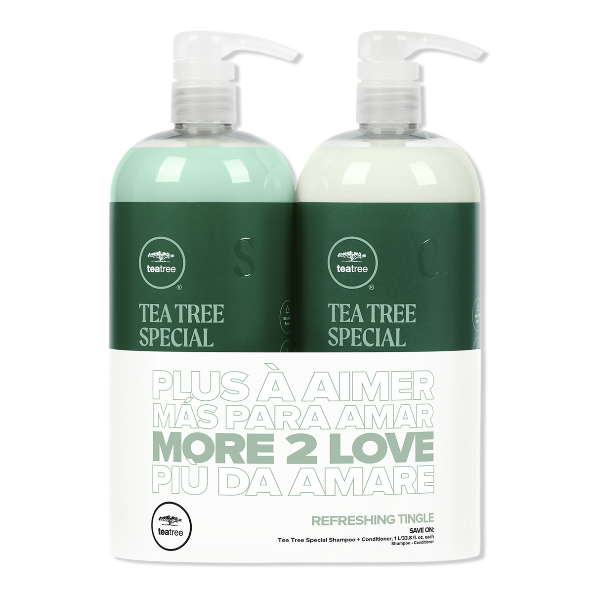 Paul Mitchell Tea Tree Special Refreshing Tingle Liter Set Ulta Beauty