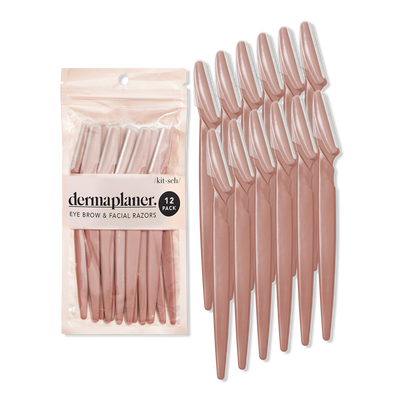 Kitsch Recycled Plastic Dermaplaner 12 Piece Set