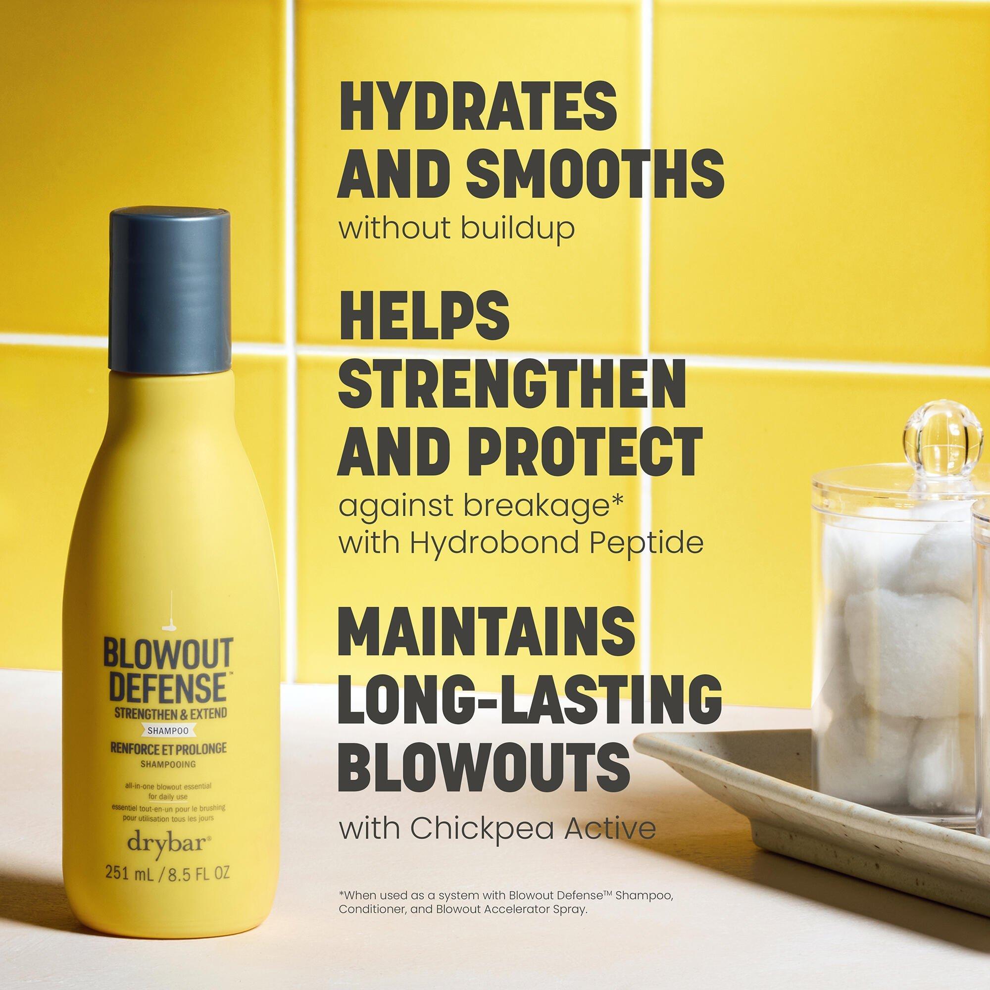 Шампунь для укрепления и удлинения волос Drybar Blowout Defense — фото 4