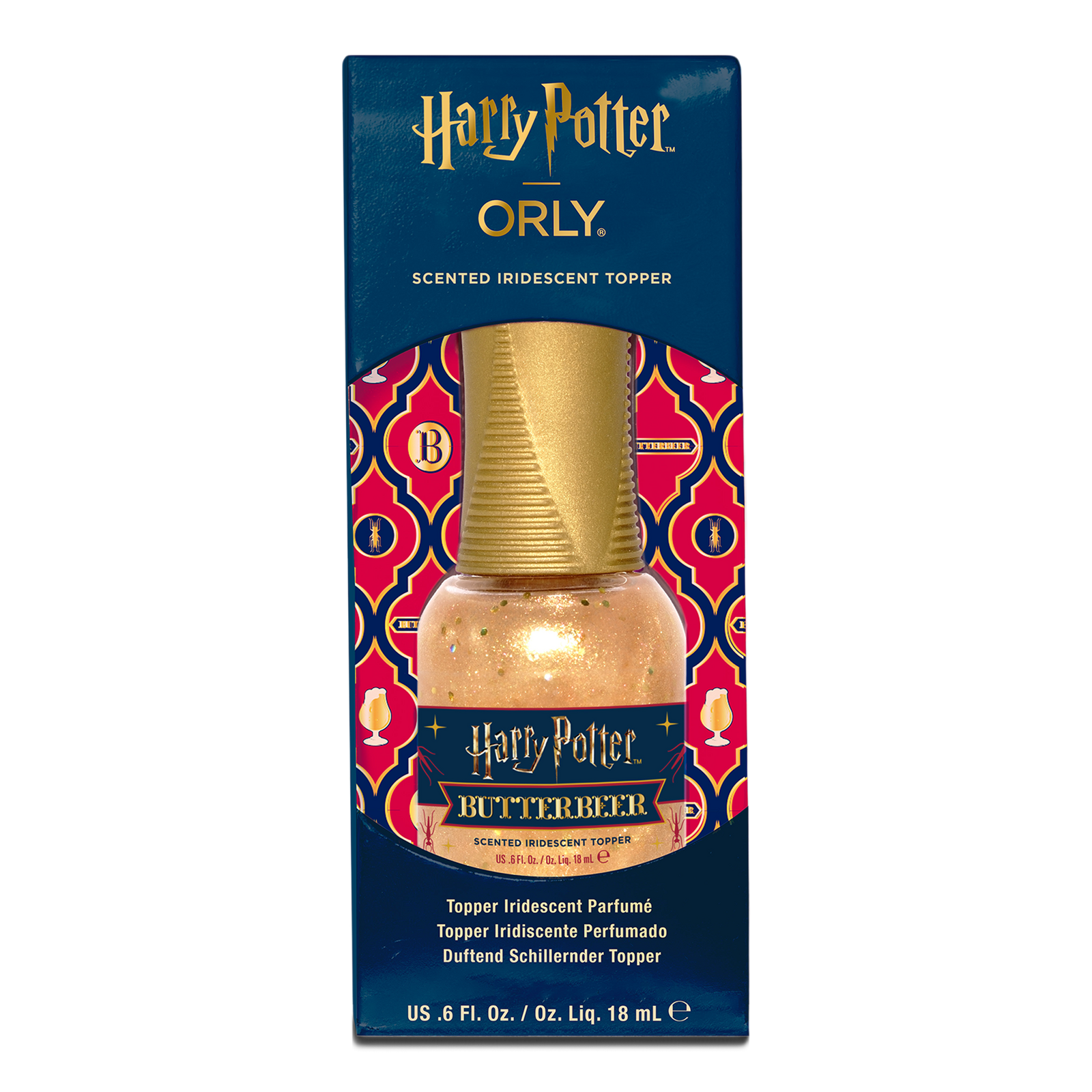 Harry Potter x Orly Butterbeer Scented Iridescent Topper