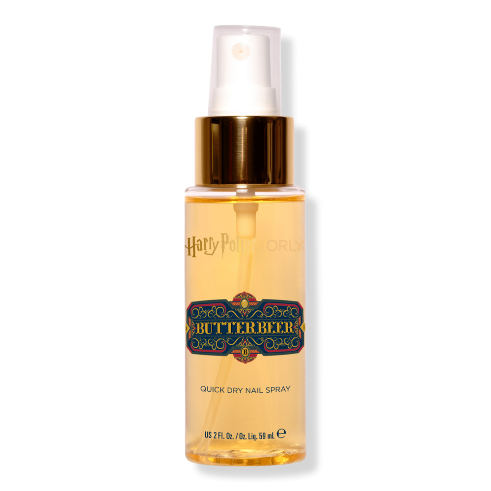 Orly Harry Potter X  Butterbeer Quick Dry Nail Spray