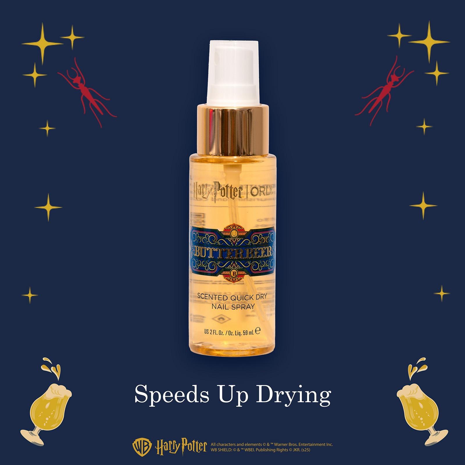 Harry Potter x Orly Butterbeer Quick Dry Nail Spray