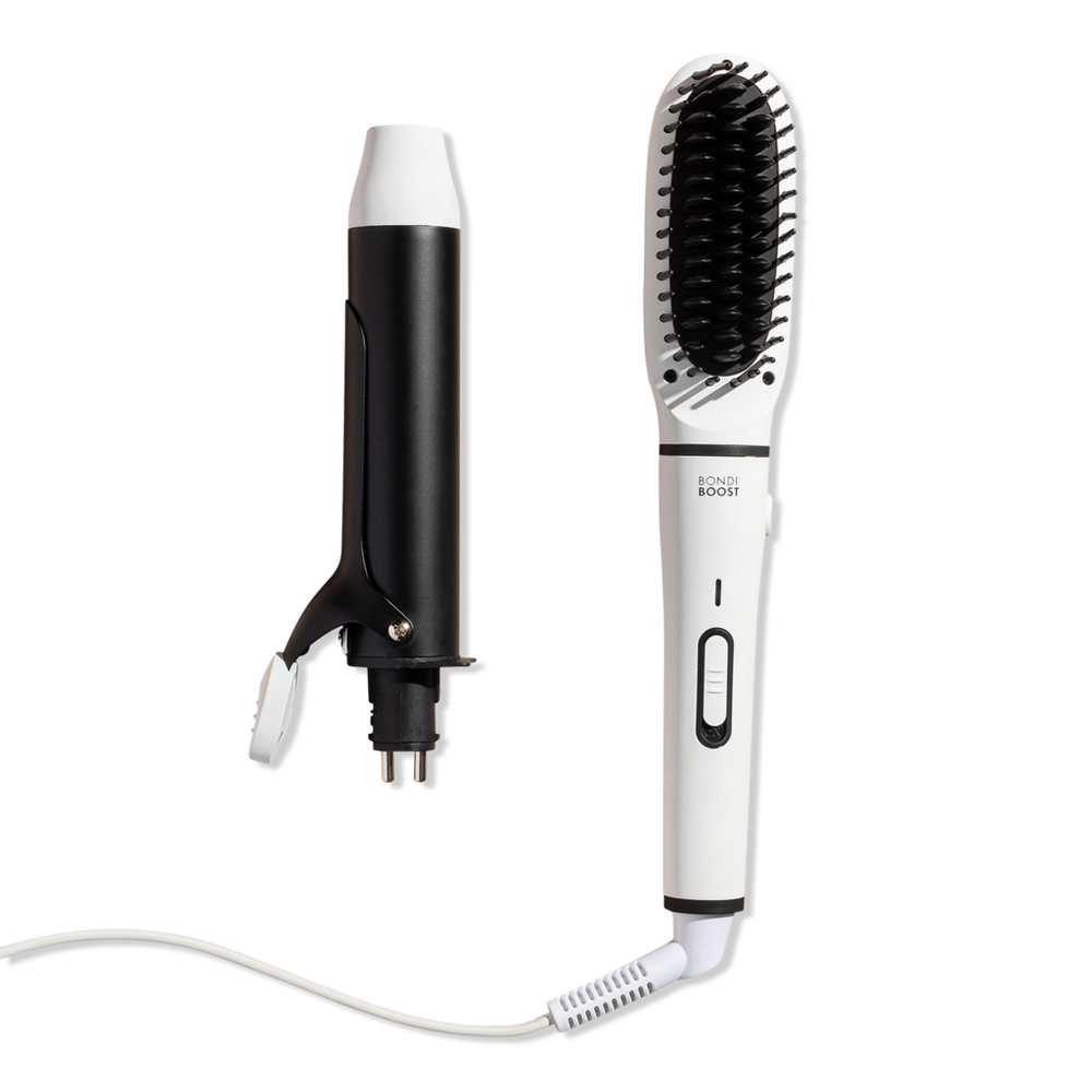 Bondiboost Mini Multi-styler 2-in-1 Hair Straightener Brush + Curling Iron