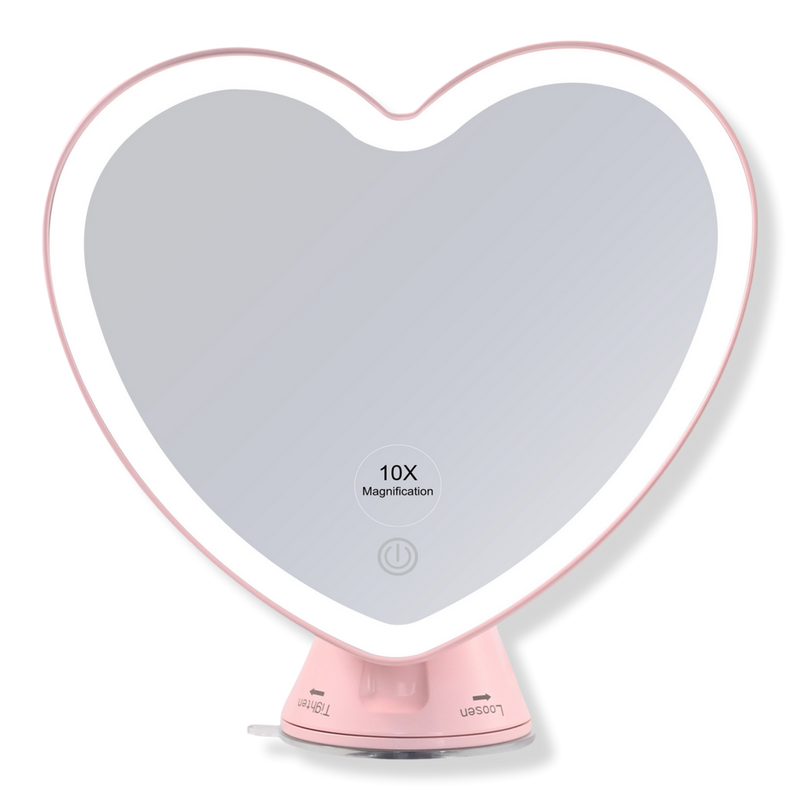 Sweetheart 10x Magnified LED Mirror