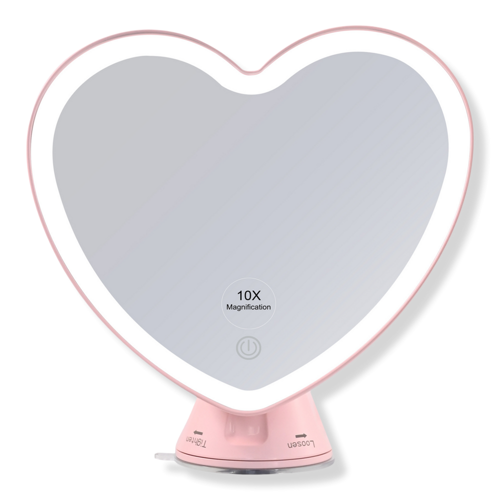 Impressions Vanity Sweetheart 10x Magnified LED Mirror