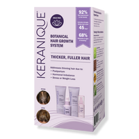 Botanical Hair Growth System for Thicker, Fuller Hair