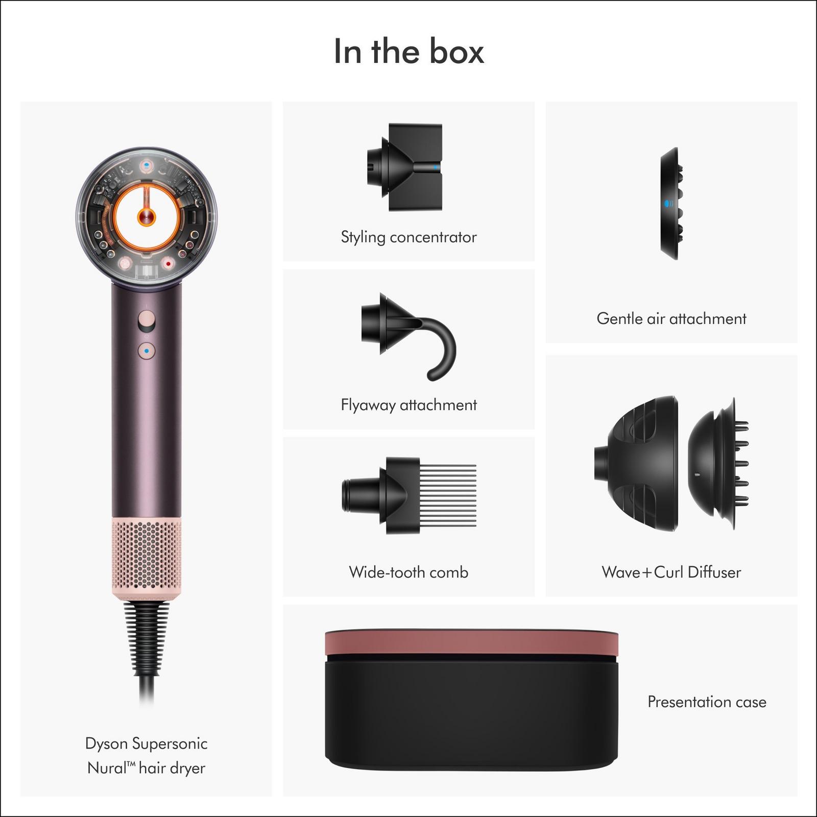 Limited Edition Supersonic Nural Hair Dryer in Jasper Plum