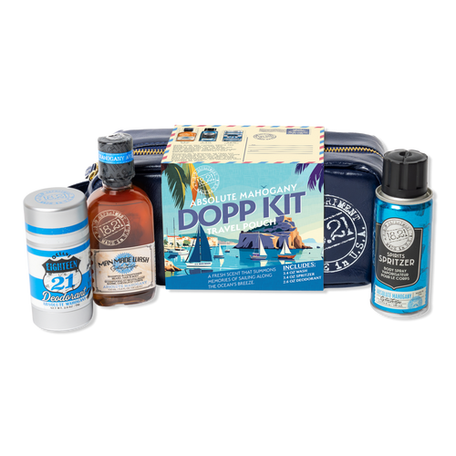 18.21 Man Made - Absolute Mahogany Dopp Kit Travel Pouch | Ulta Beauty