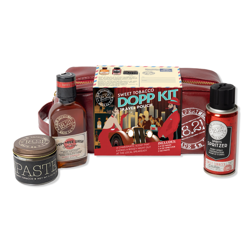 18.21 Man Made - Sweet Tobacco Dopp Kit Travel Pouch | Ulta Beauty