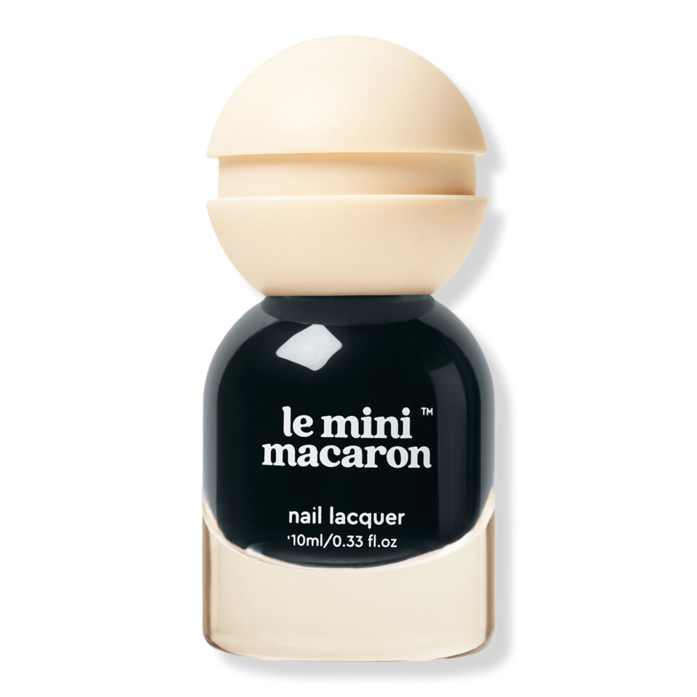 Le Mini Macaron Le Sweet Nail Polish Collection - Licorice In Black