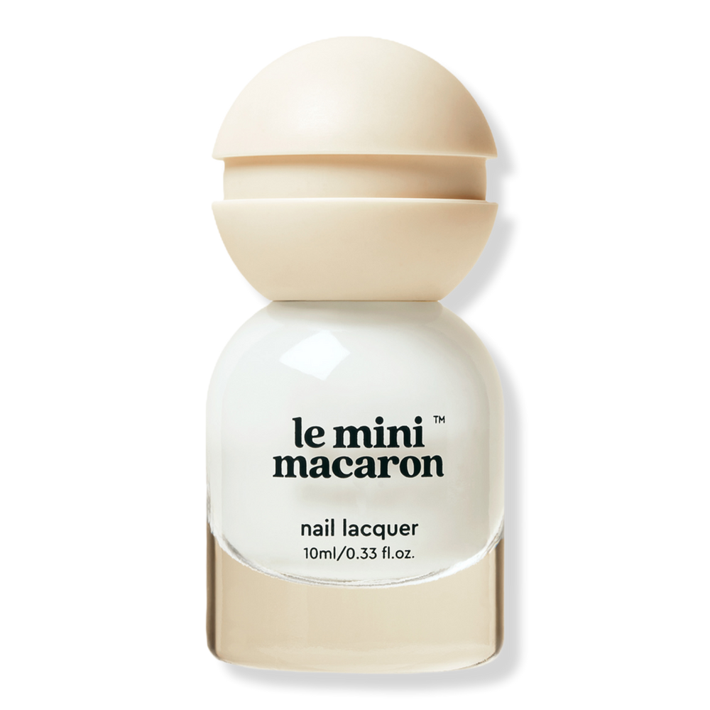 Le Mini Macaron Le Sweet Nail Polish Collection - Milkshake In White