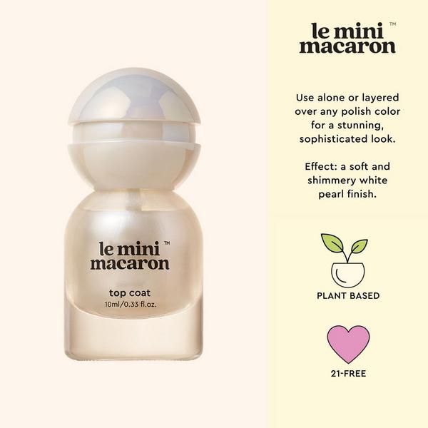 Le Mini Macaron Le Sweet Nail Polish Special Effect Top Coat #4