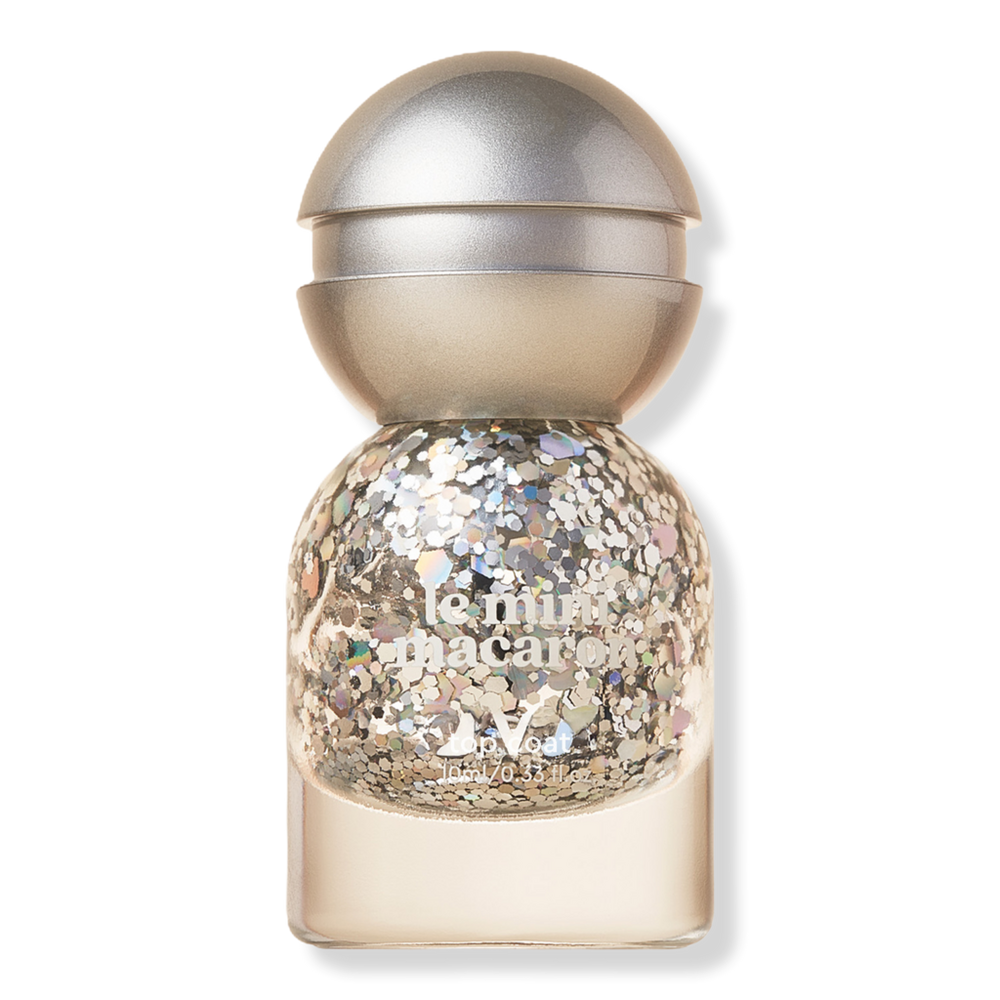 Le Mini Macaron Le Sweet Nail Polish Special Effect Top Coat - Holo Glitz