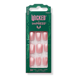 Kiss WICKED X imPRESS Press On Nails - Glinda-fied