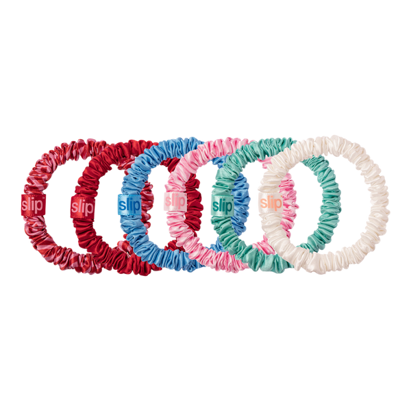 Slip Pure Silk Skinny Scrunchies 6 Pack #2