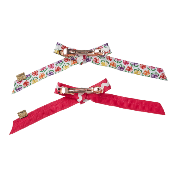 Scünci Wicked Munchkinland Skinny Bow Barrettes #4