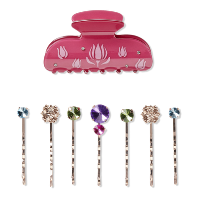 Scünci Wicked Munchkinland Claw Clip/Bobby Pins