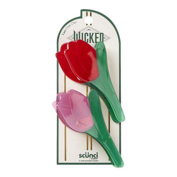 Scünci Wicked Munchkinland Flower Claw Clips #2