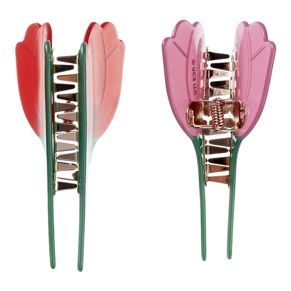 Scünci Wicked Munchkinland Flower Claw Clips #4