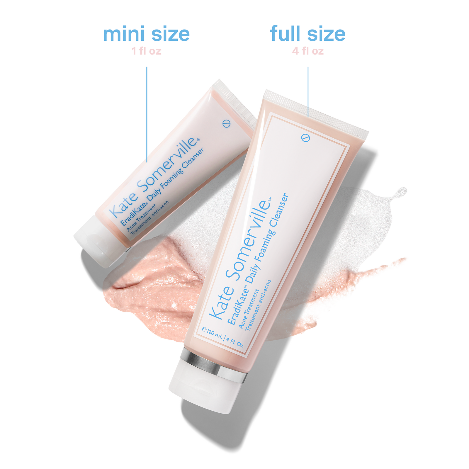 Mini EradiKate 3% Sulfur Daily Foaming Cleanser + Acne Treatment