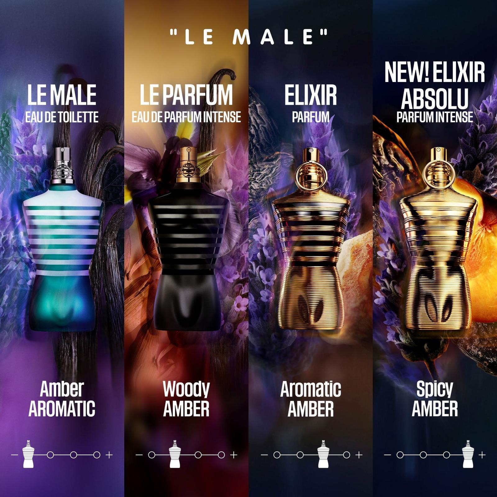 Le Male Elixir Absolu Parfum Intense - 2.5 oz