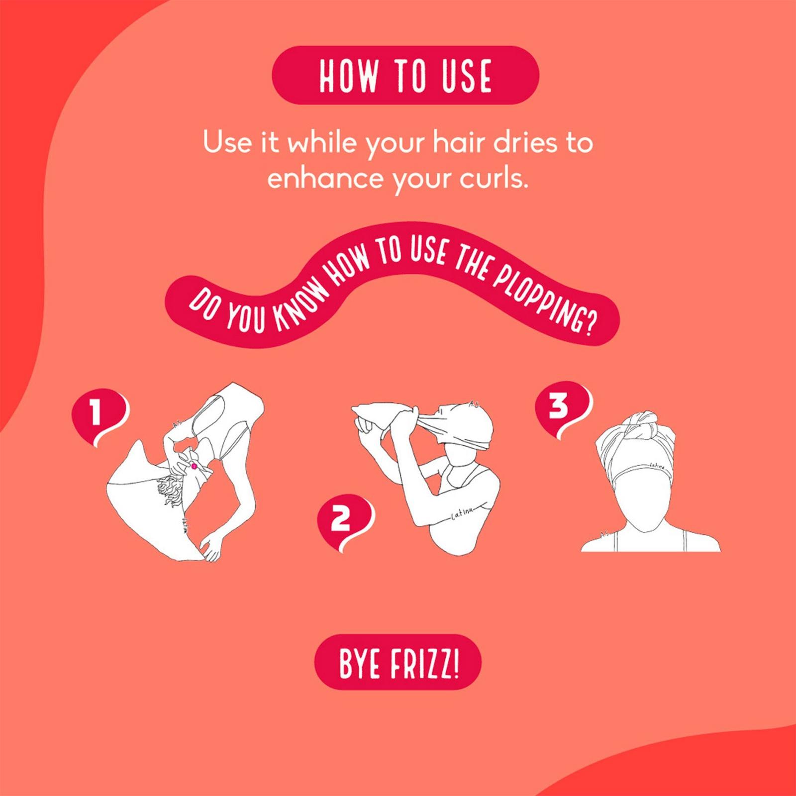 Plopping Hair Towel