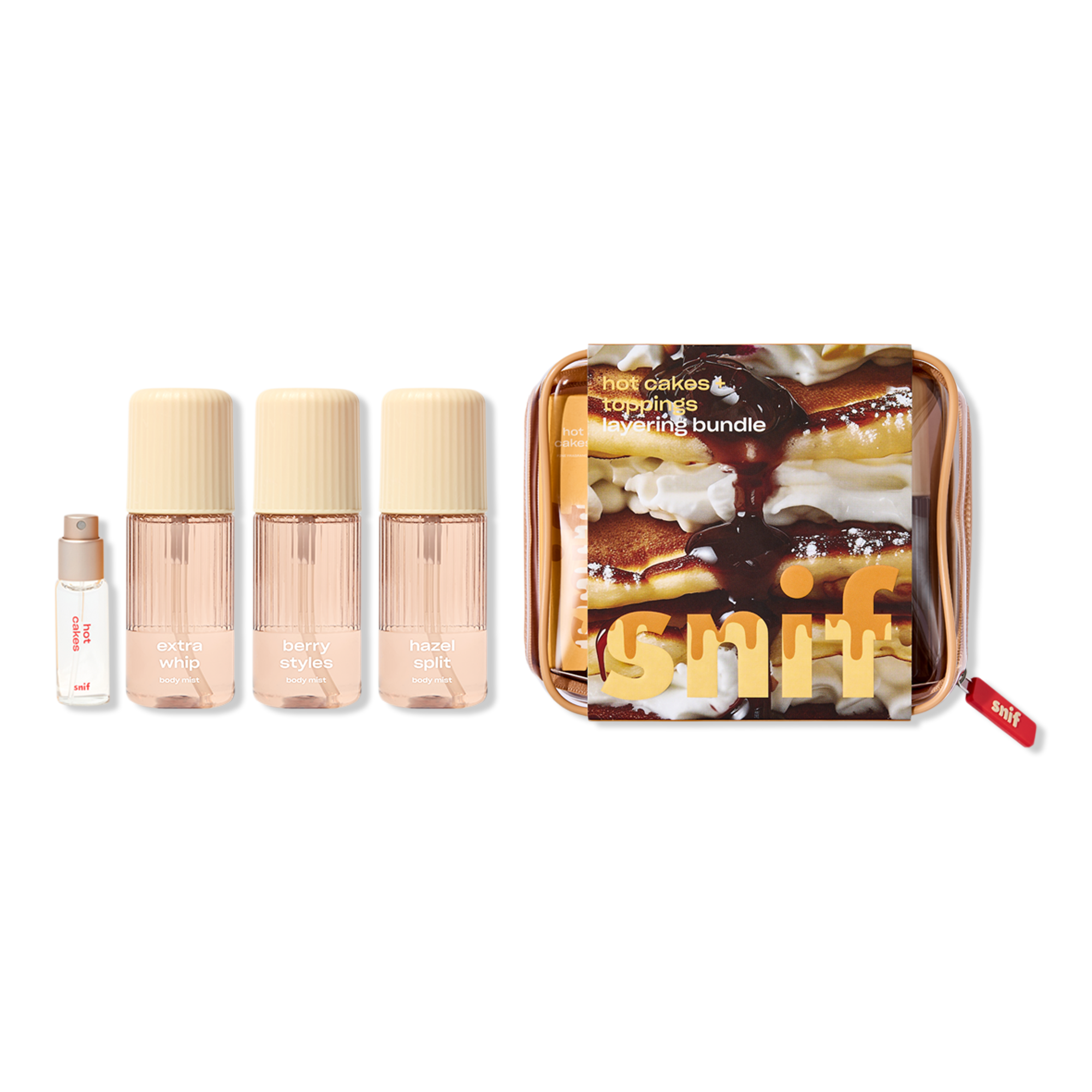 Snif Hot Cakes + Toppings Layering Bundle #1
