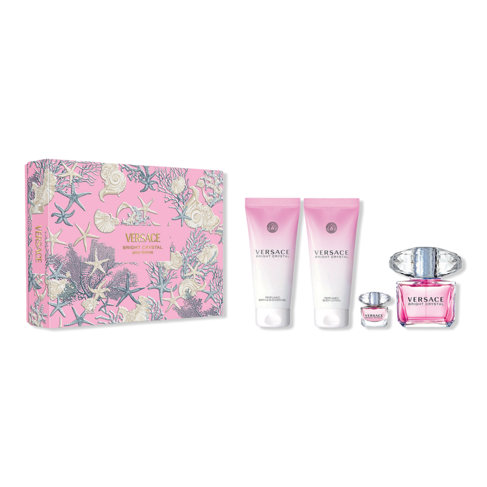 Versace Bright Crystal 4-piece Gift Set