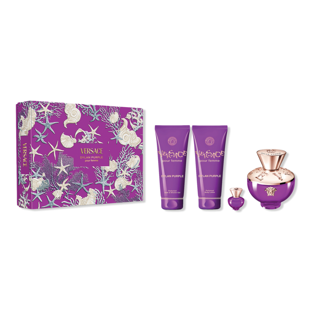 Versace Dylan Purple 4-piece Gift Set