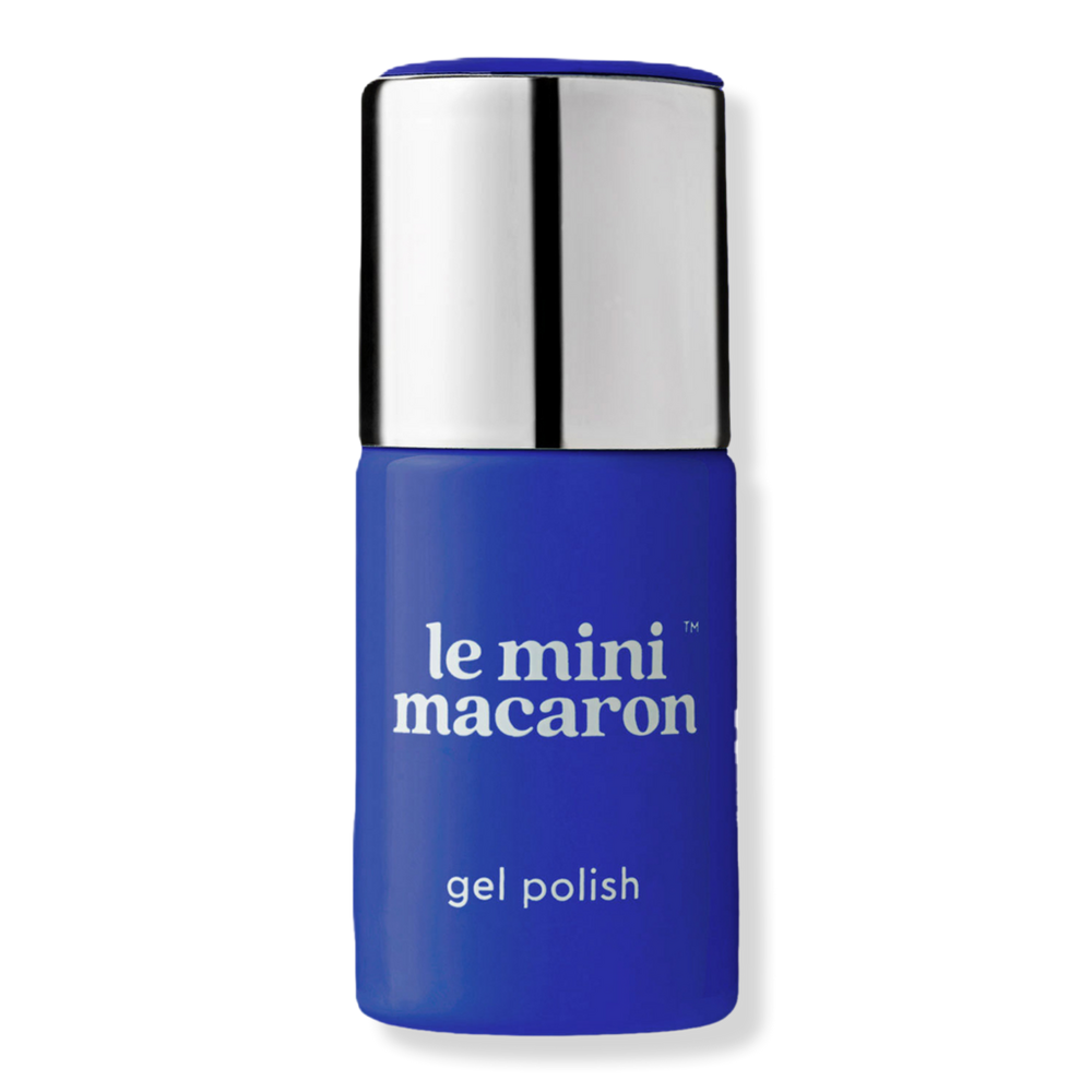 Le Mini Macaron 1-step, 3-in-1 Formula Gel Polish - Blue Raspberry In Blue