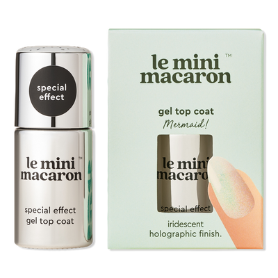 Le Mini Macaron Special Effect Gel Top Coat - Mermaid