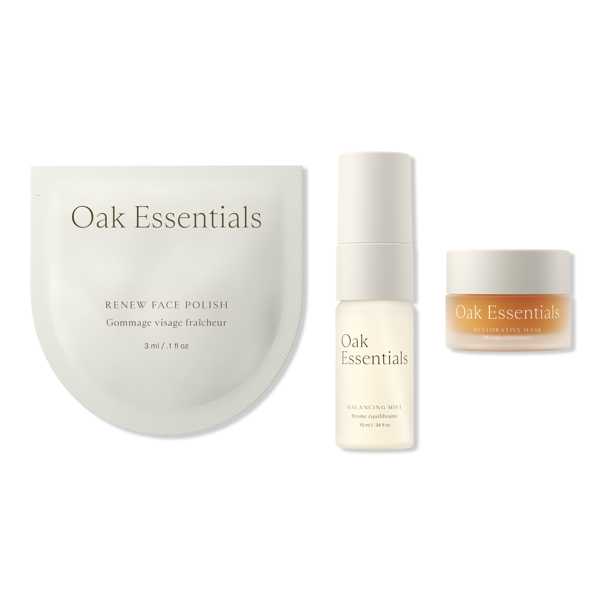 Oak Essentials Free 3 Piece Gift with $65 brand purchase. #1