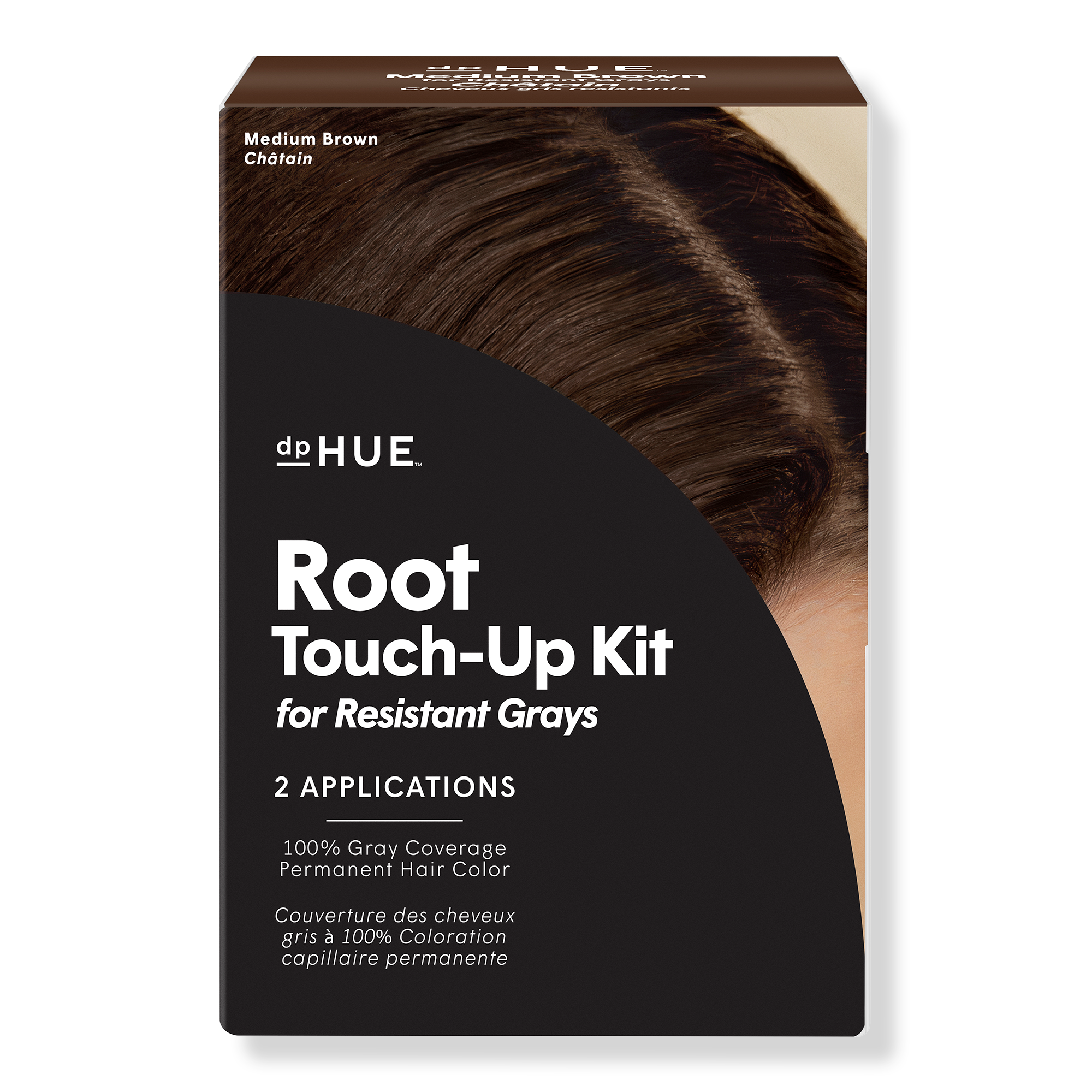 dpHUE Root Touch-Up Kit for Resistant Gray Hair #1