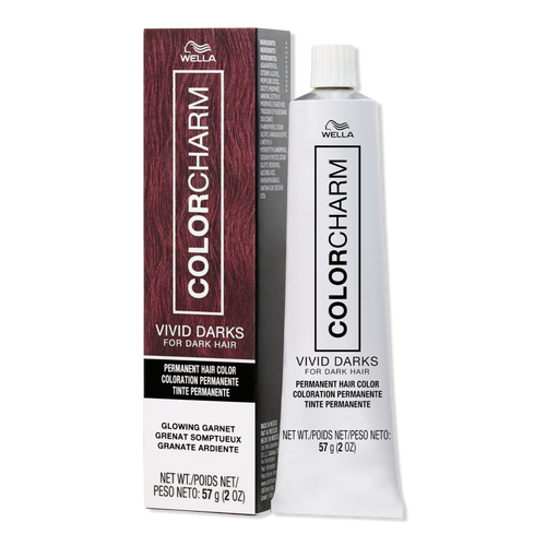 Wella - GLOWING GARNET Colorcharm Vivid Darks Permanent Cream Hair