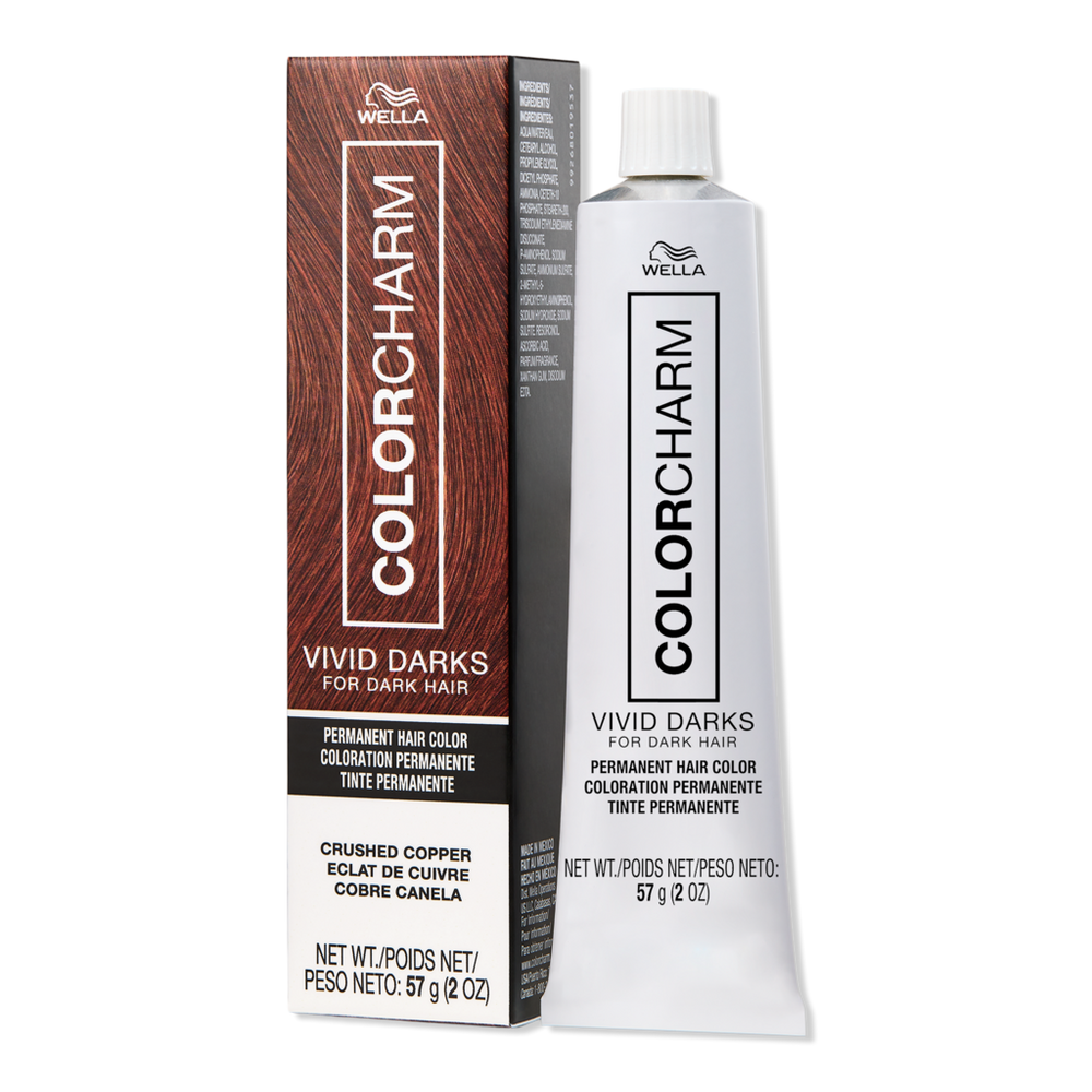 Wella Colorcharm Vivid Darks Permanent Cream Hair Color - Crushed Copper