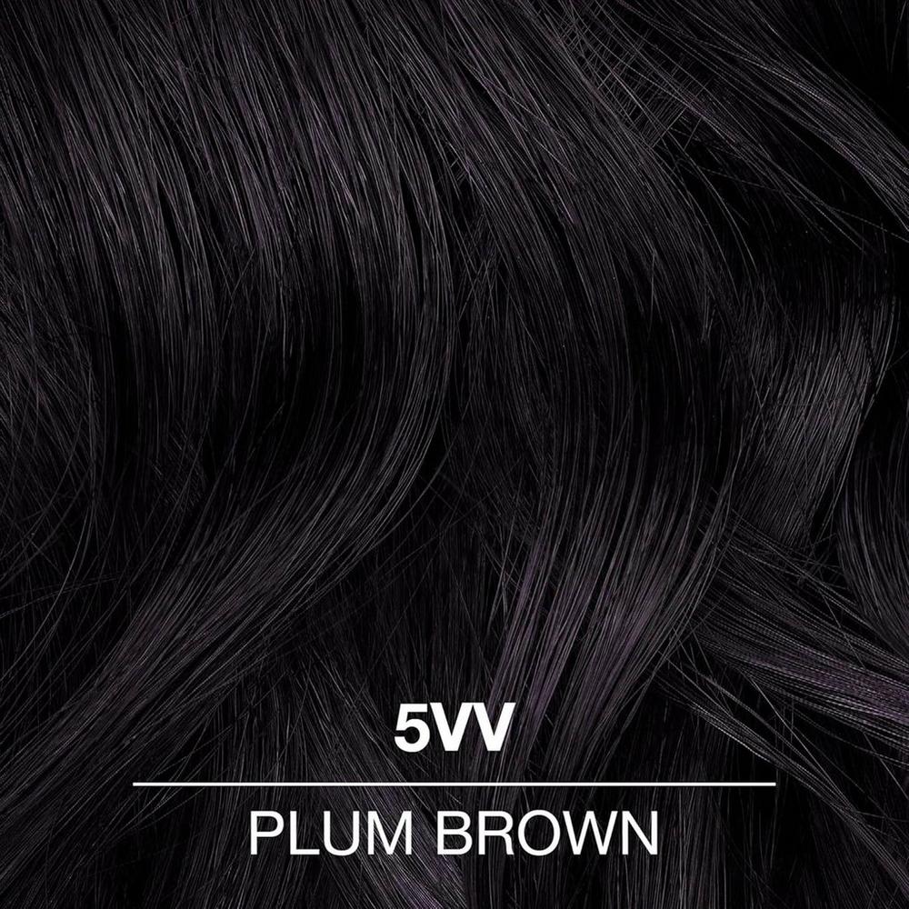 Colorcharm Demi-Permanent Cream Hair Color - 5VV Plum Brown
