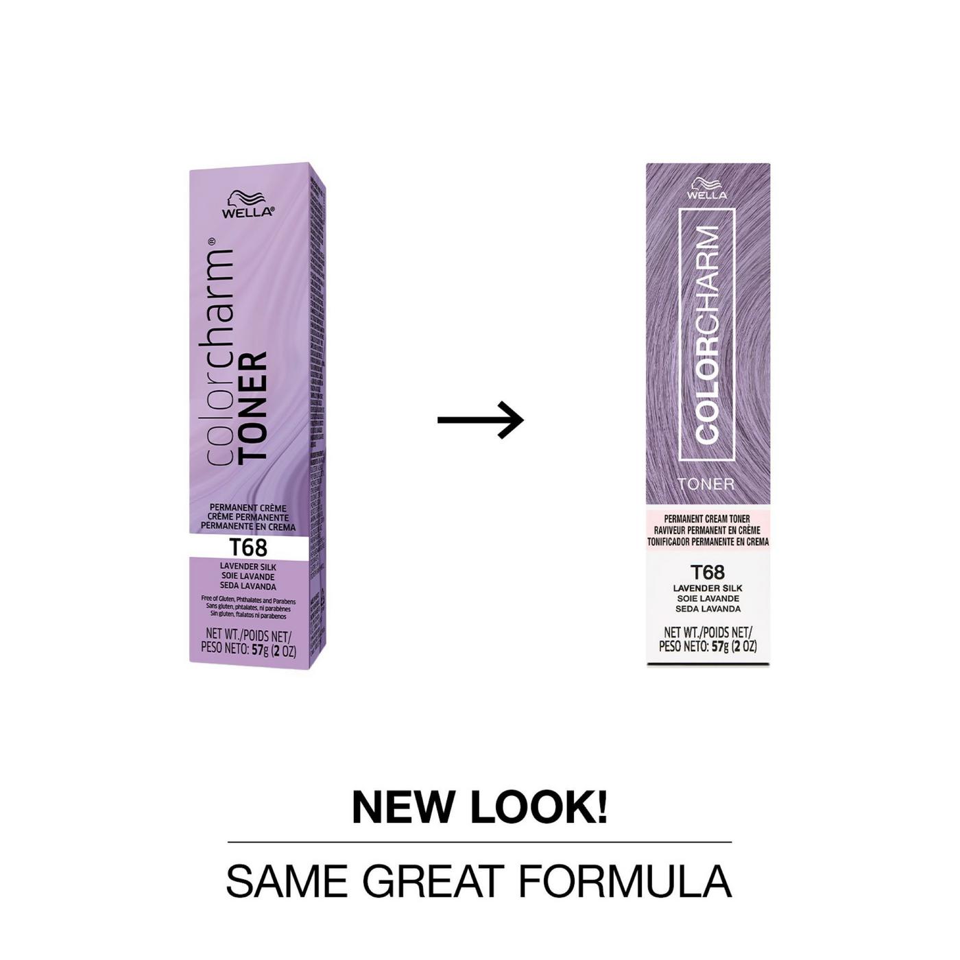 Colorcharm Permanent Crème Toner - T68 Lavendar Silk