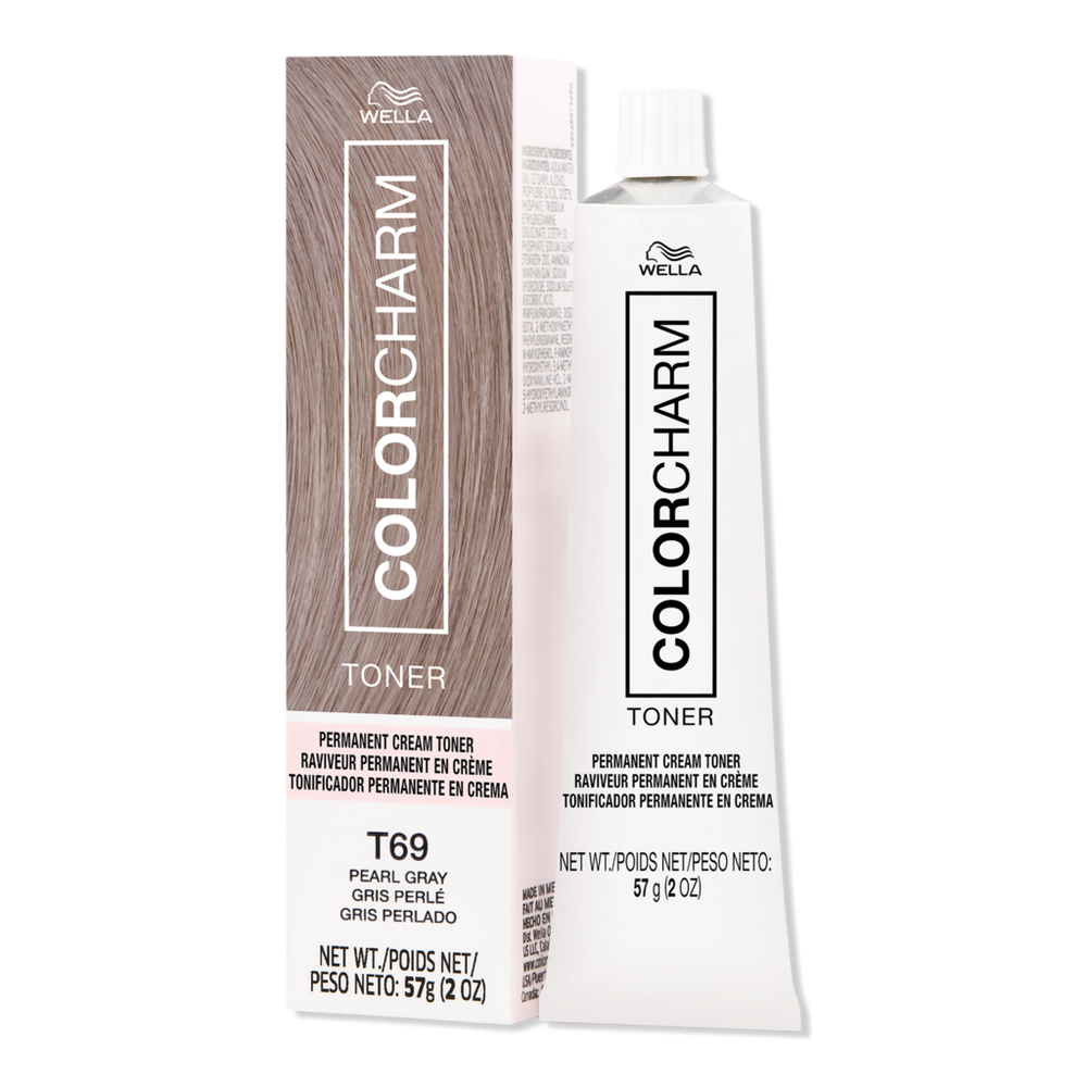 Wella Colorcharm Permanent Creme Toner - T69 Pearl Gray