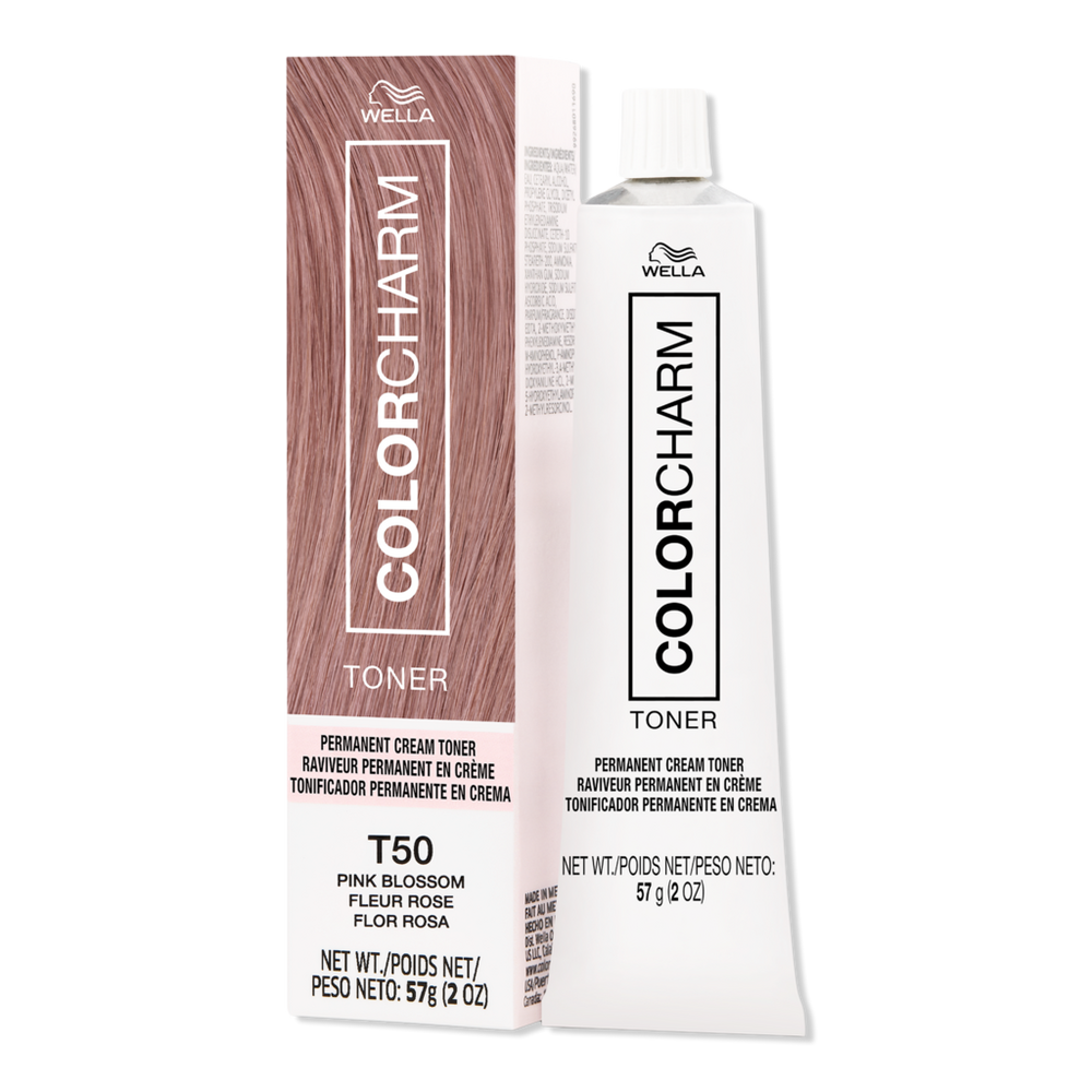 Wella Colorcharm Permanent Creme Toner - T50 Pink Blossom