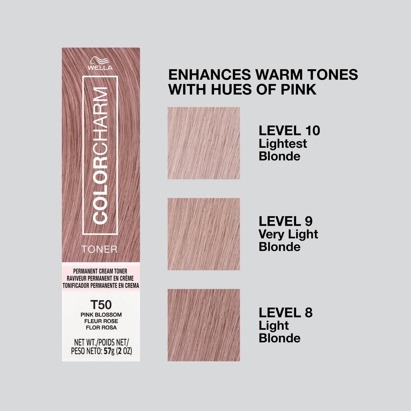 Colorcharm Permanent Crème Toner - T50 Pink Blossom