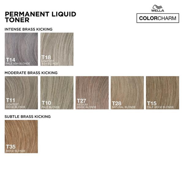 Wella Colorcharm Permanent Liquid Hair Toner #8
