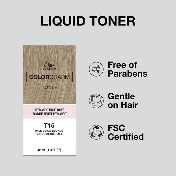 Wella Colorcharm Permanent Liquid Hair Toner #4